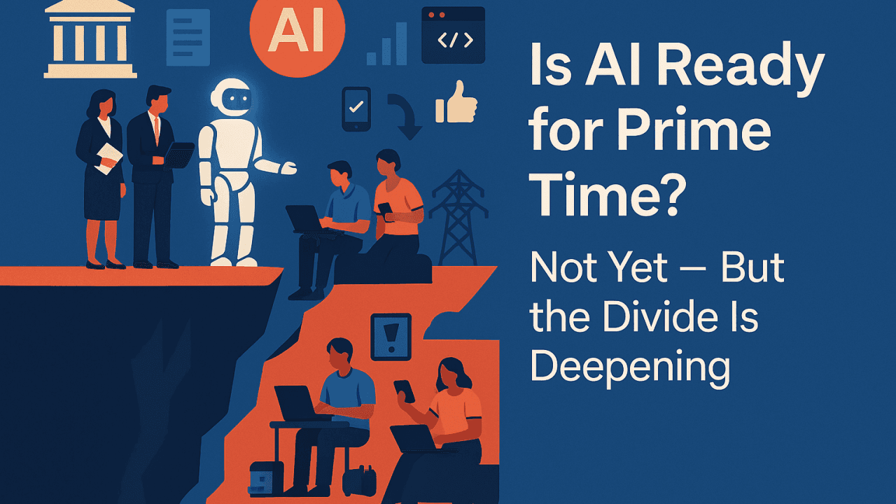 The AI Divide Is Happening Right Now